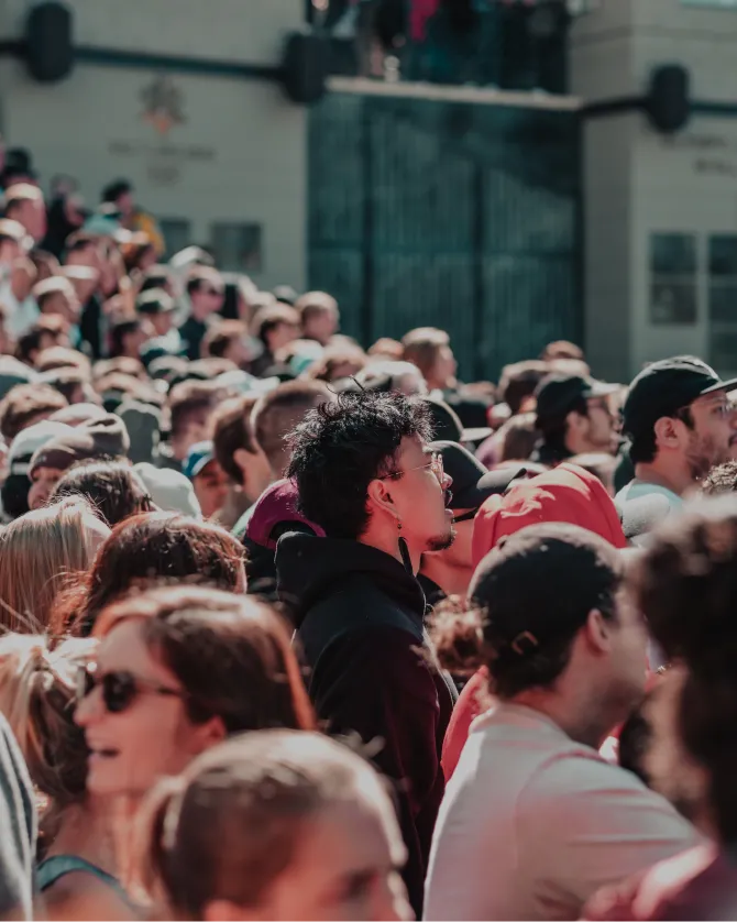 Multitud de personas